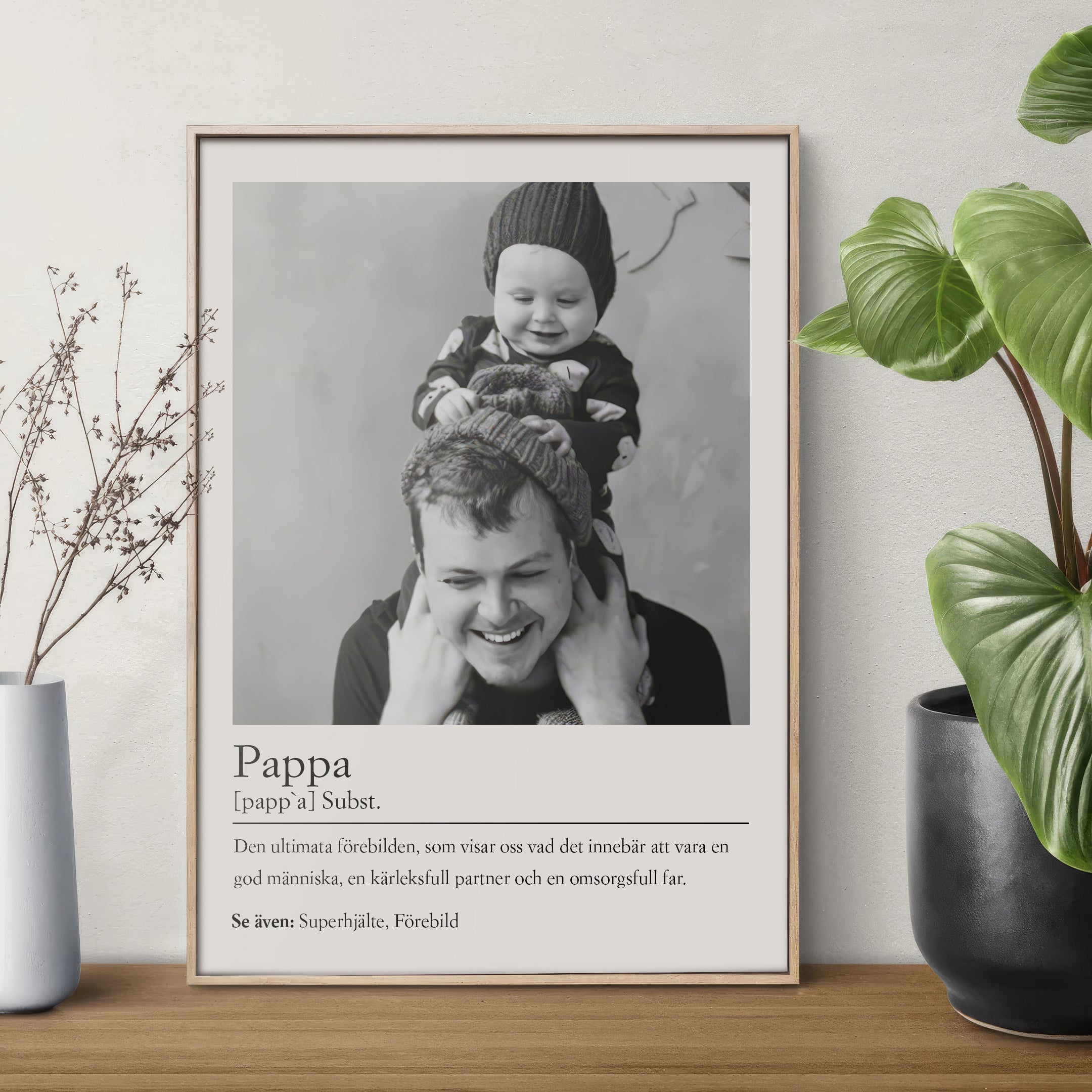 Pappa Definition | Exklusives Vatertag Poster