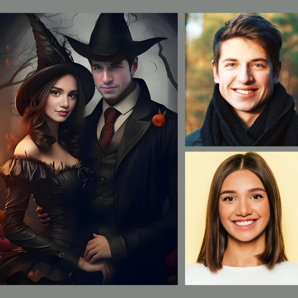 Witch & Warlock | Custom Portrait