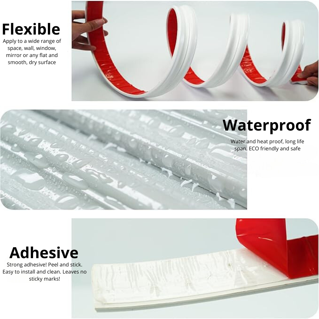 Self Adhesive & Flexible Wall Molding