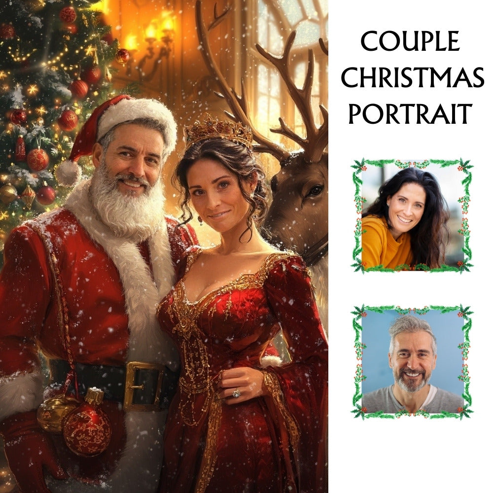 Mr & Mrs Claus | Custom Portrait