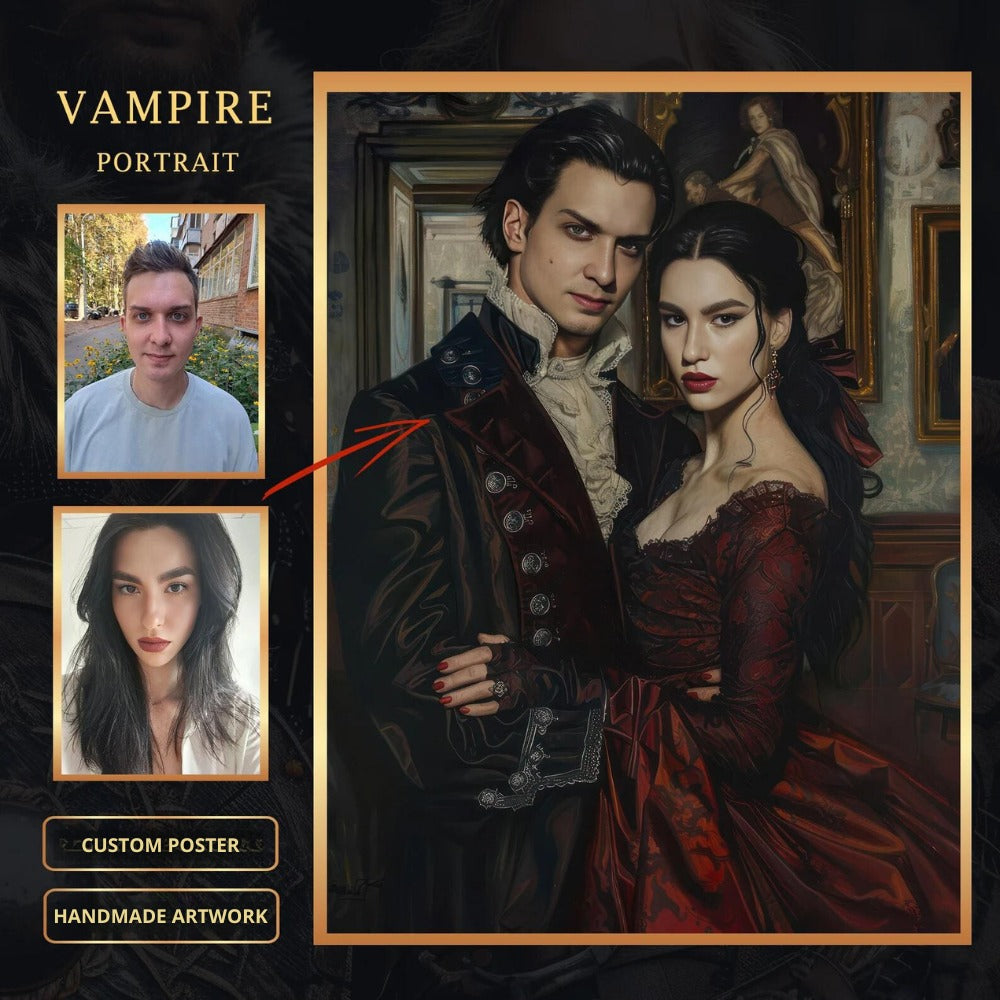 Vampire Romance | Custom Portrait