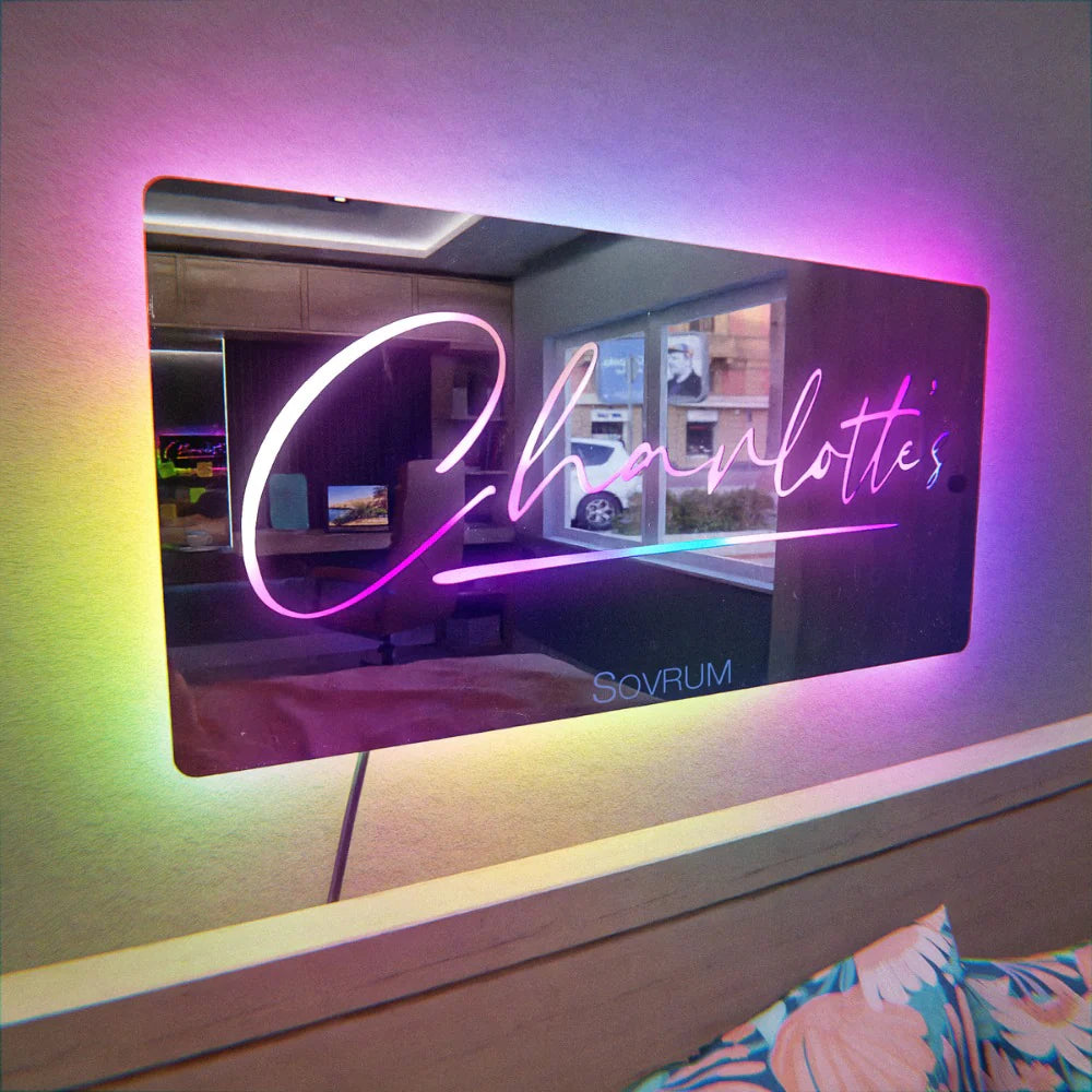 Personalized Mirror with LED Lighting