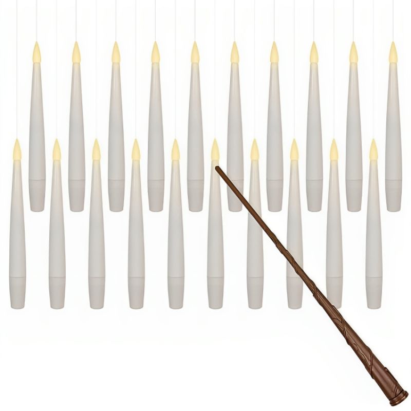 Floating Candle Lights with Wand