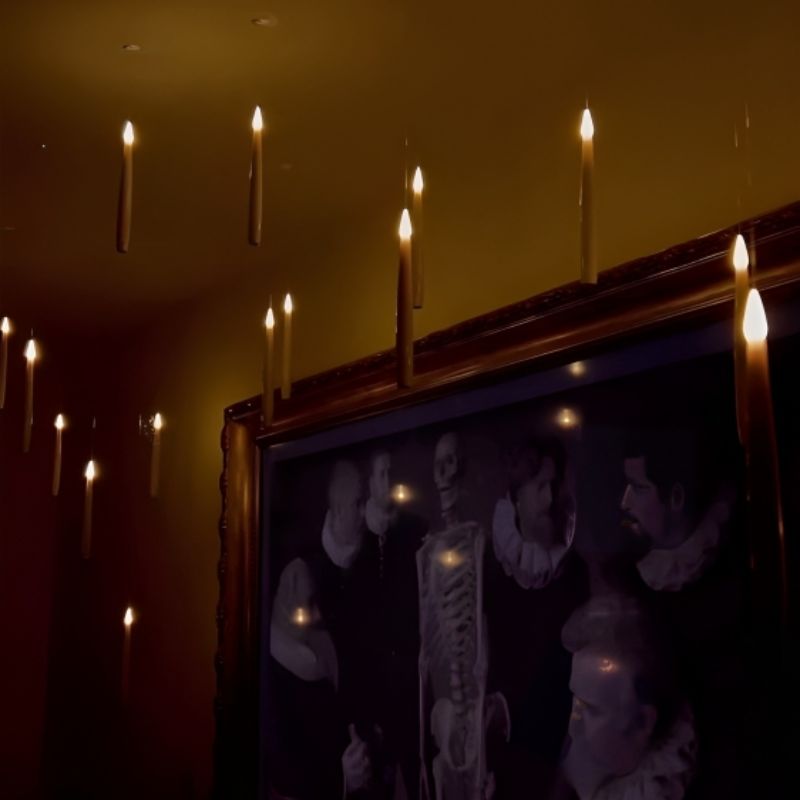 Floating Candle Lights with Wand