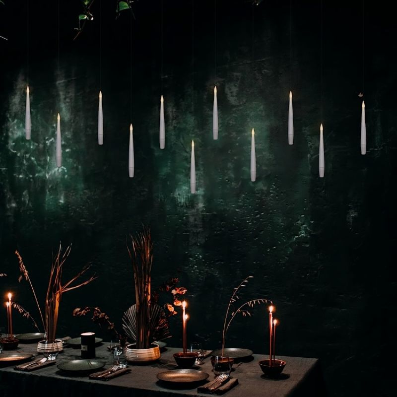 Floating Candle Lights with Wand