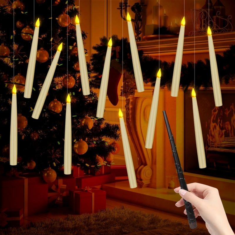 Floating Candle Lights with Wand